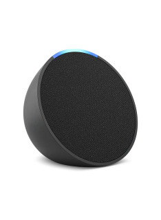 Echo Pop Asistente Virtual Alexa Altavoz Parlante Inteligente Colores Negro  (s)